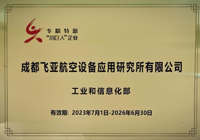 国家级专精特新小巨人企业